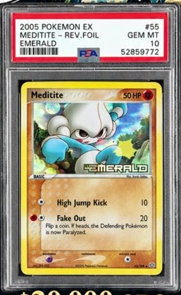 Meditite PSA GEM MT 10