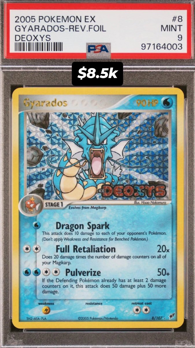 Gyarados PSA MINT 9