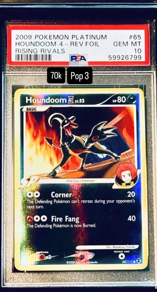 HOUNDoom 4 PSA GEM MT 10