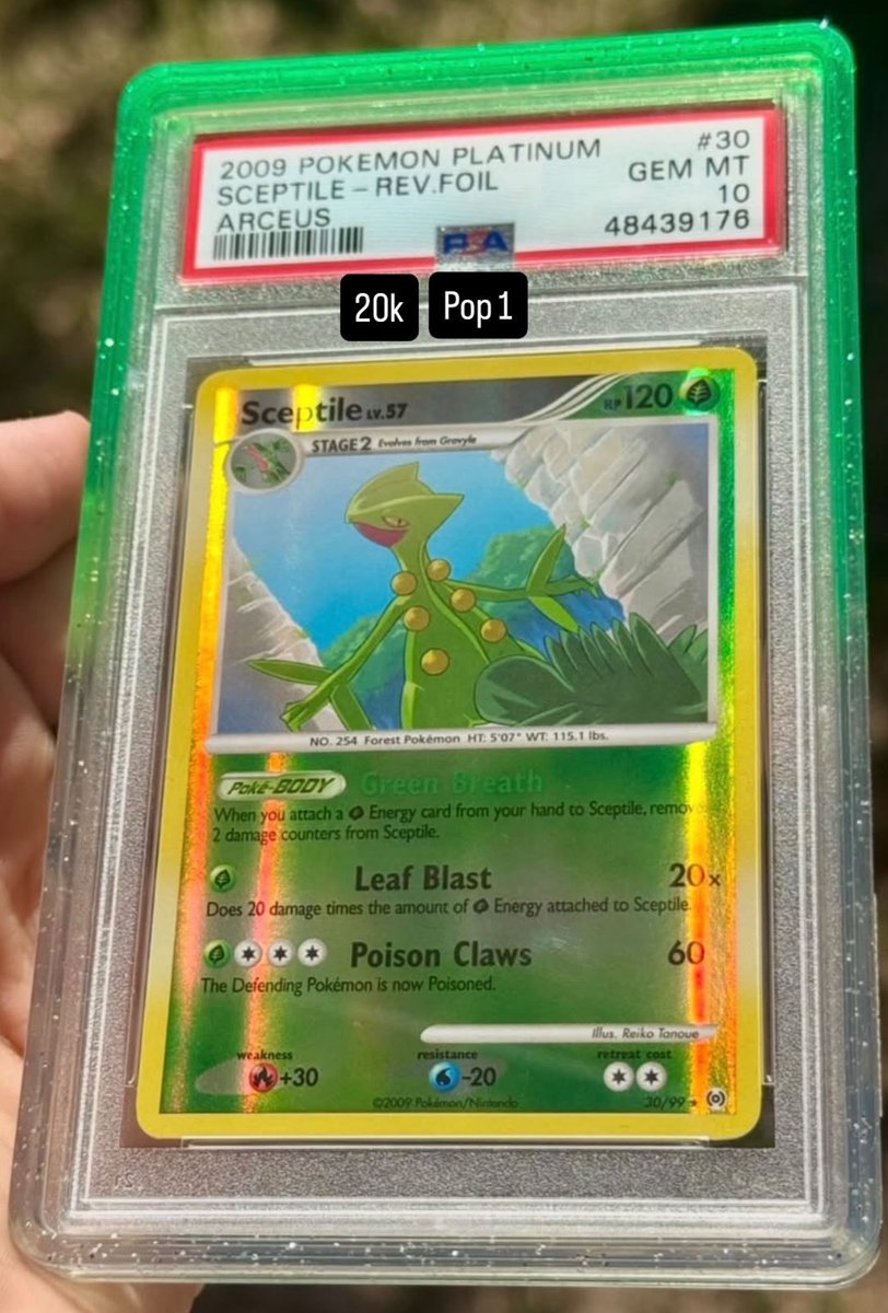 Sceptile PSA GEM MT 10