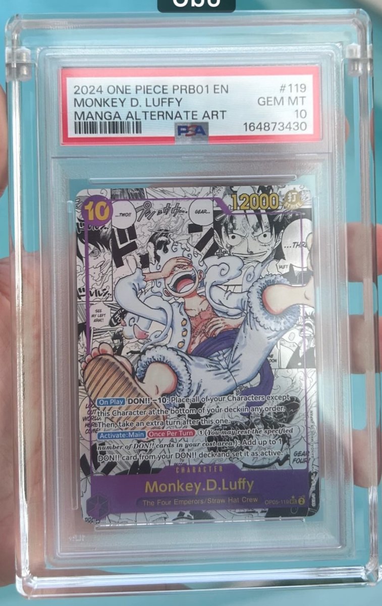 Monkey D. Luffy PSA GEM MT 10