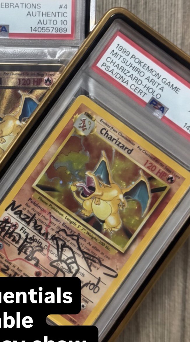 Charizard PSA AUTO 10
