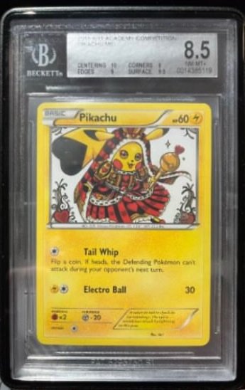 Pikachu P Megumi BGS 8.5 NM-MT+