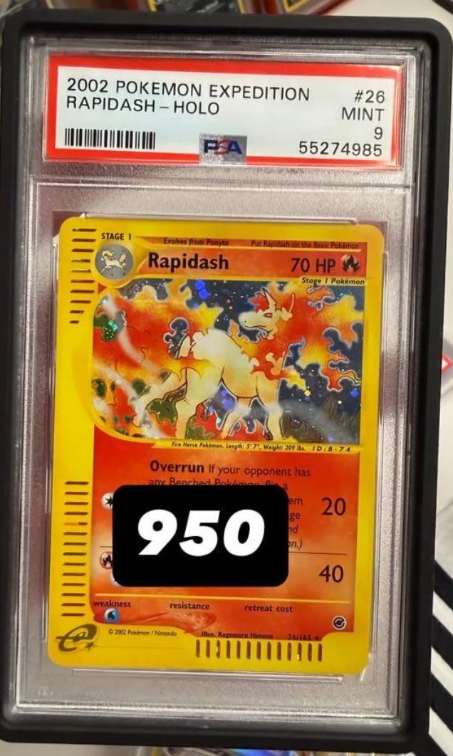 Rapidash PSA MINT 9