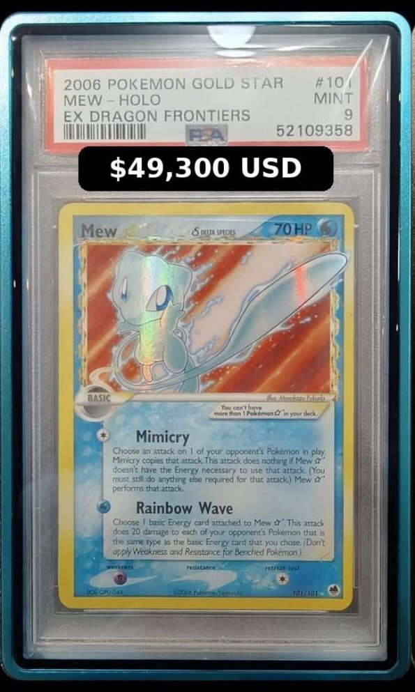 Mew PSA MINT 9