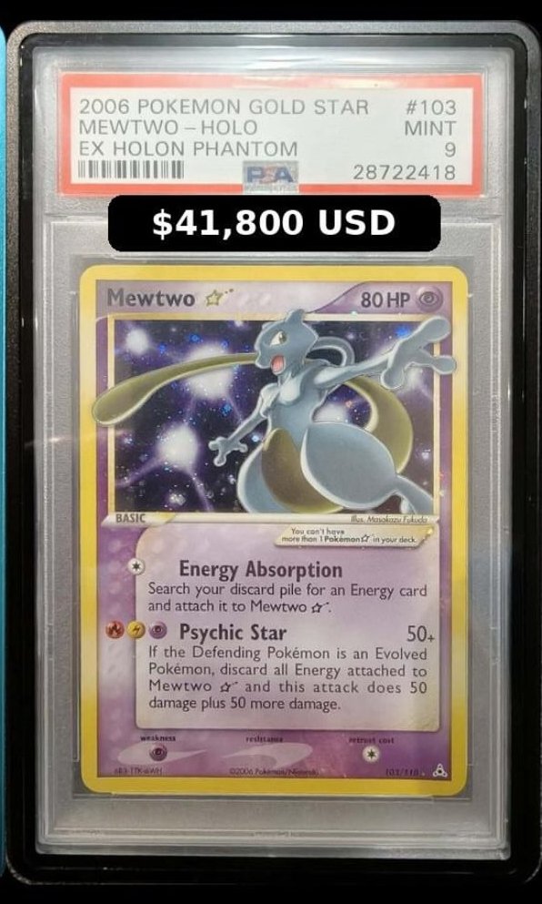 Mewtwo PSA MINT 9