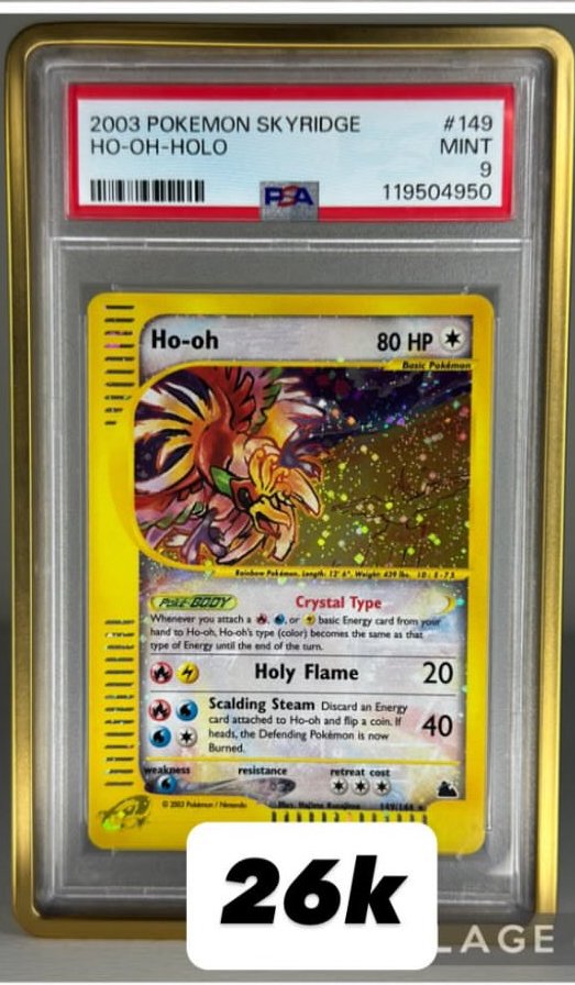 Ho-oh PSA MINT 9
