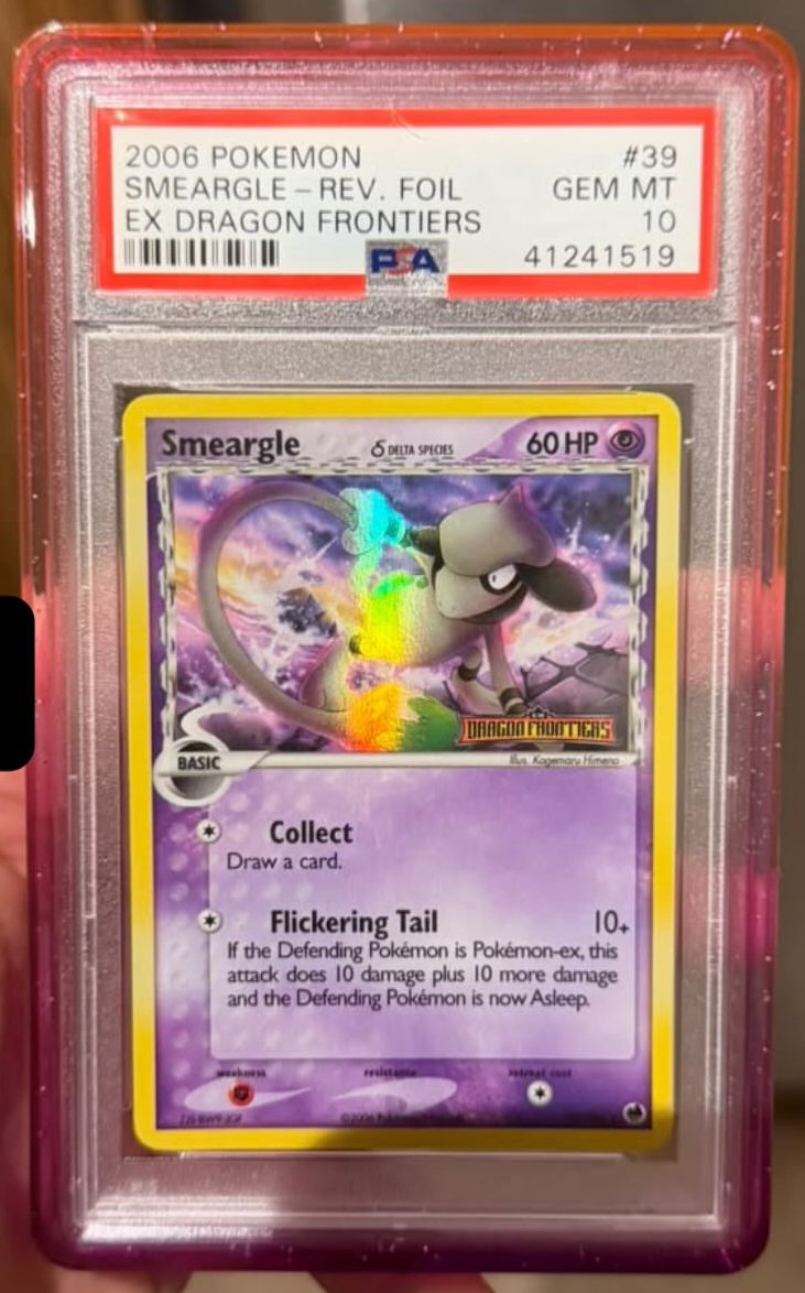 Smeargle Δ PSA GEM MT 10