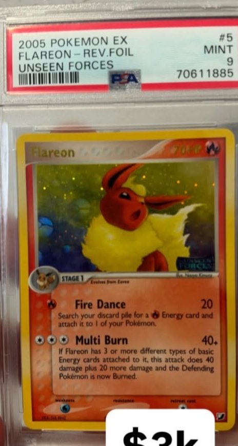 Flareon PSA MINT 9
