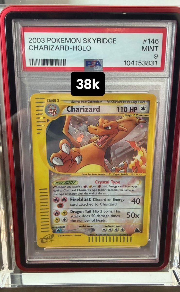 Charizard PSA MINT 9
