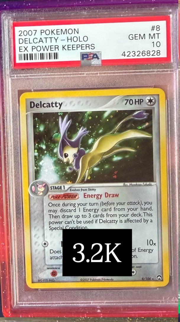 Delcatty PSA GEM MT 10