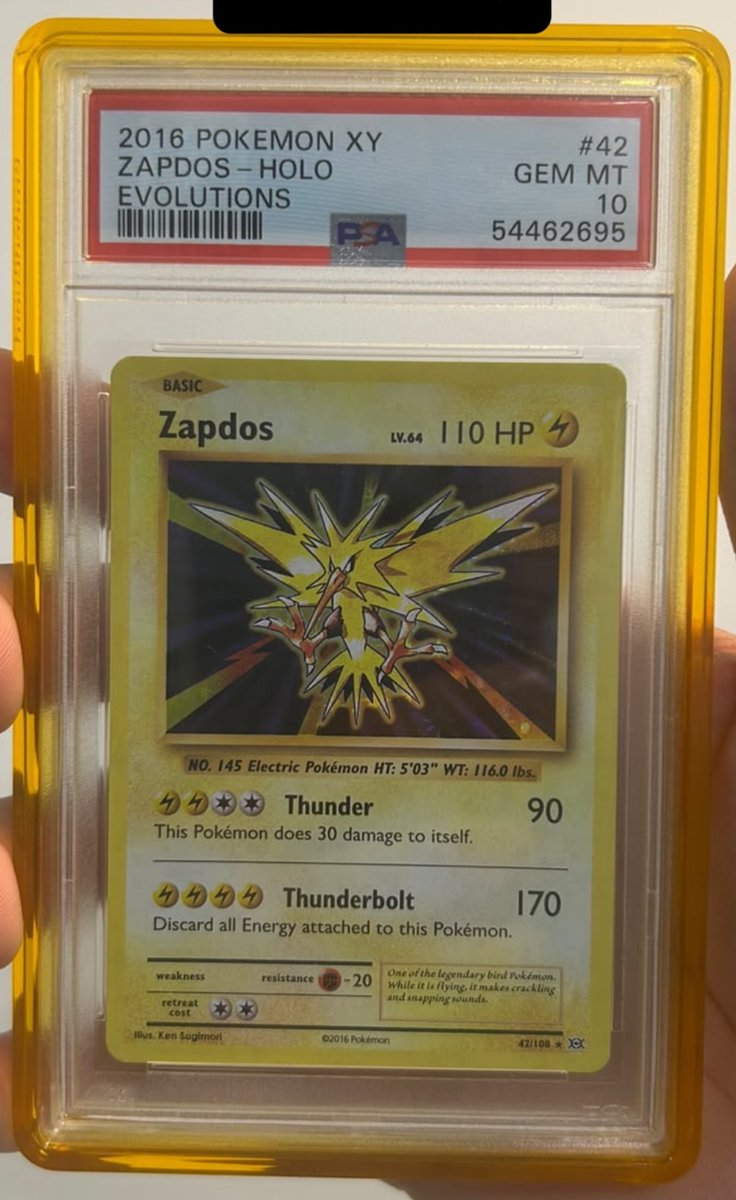 Zapdos PSA GEM MT 10