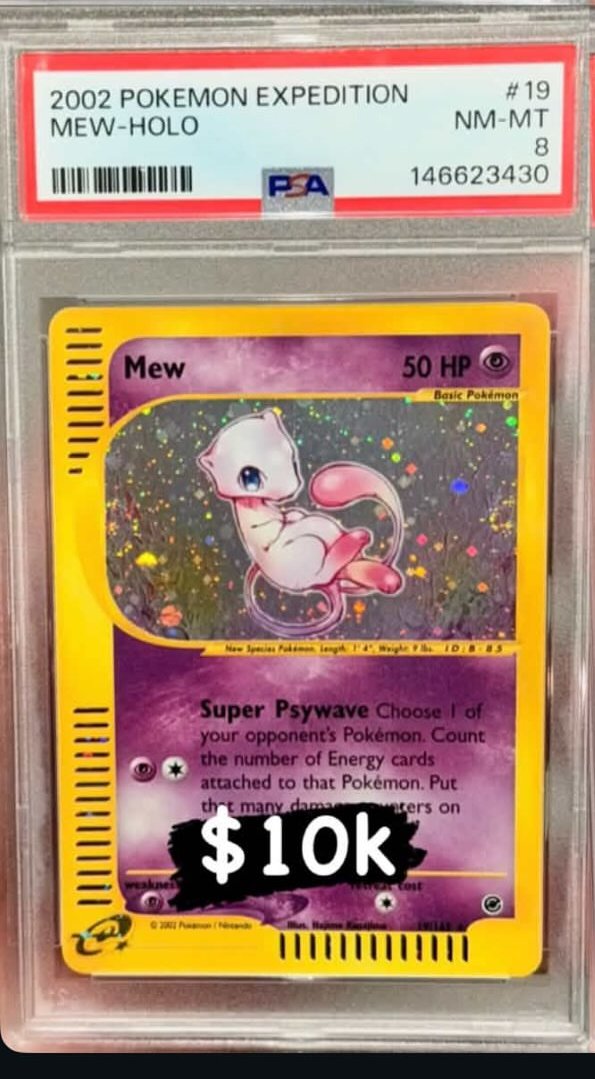 Mew PSA NM-MT 8