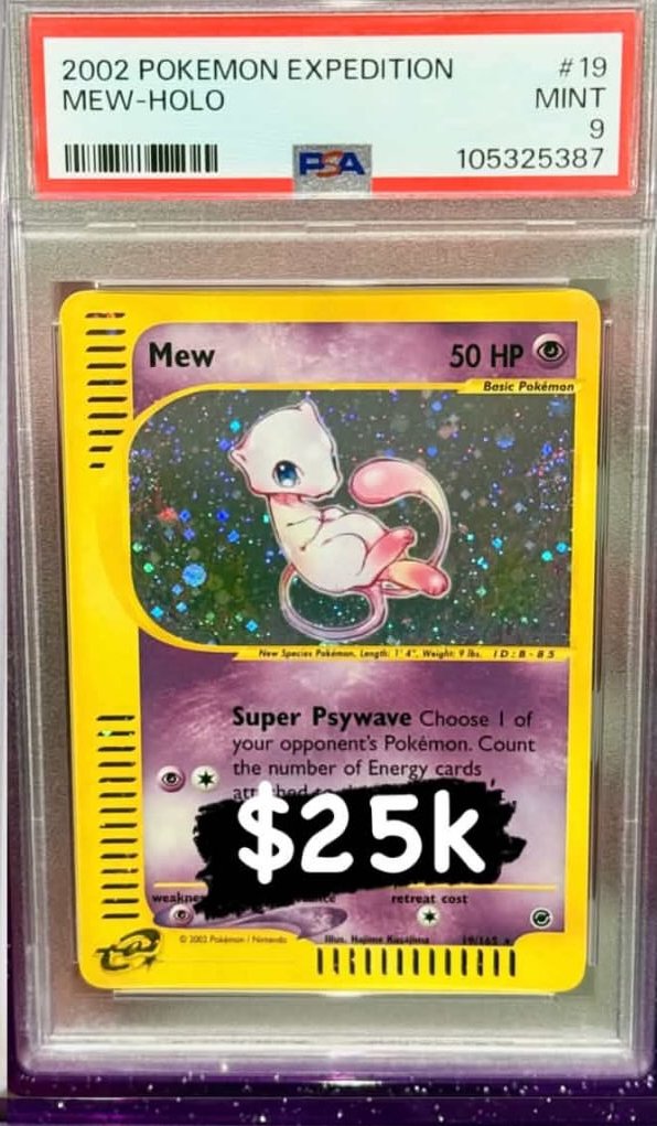 Mew PSA MINT 9