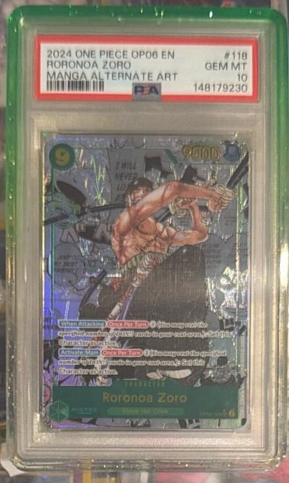 Roronoa Zoro PSA GEM MT 10