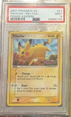 Pikachu PSA MINT 9