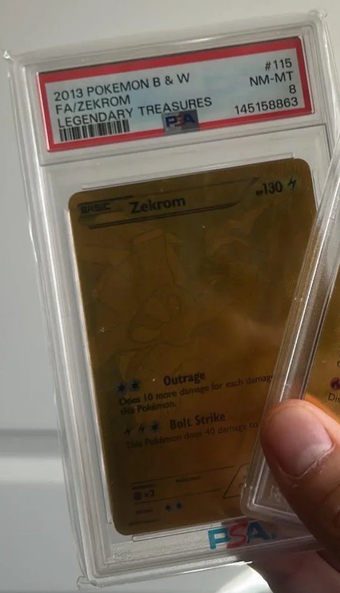 Zekrom PSA NM-MT 8