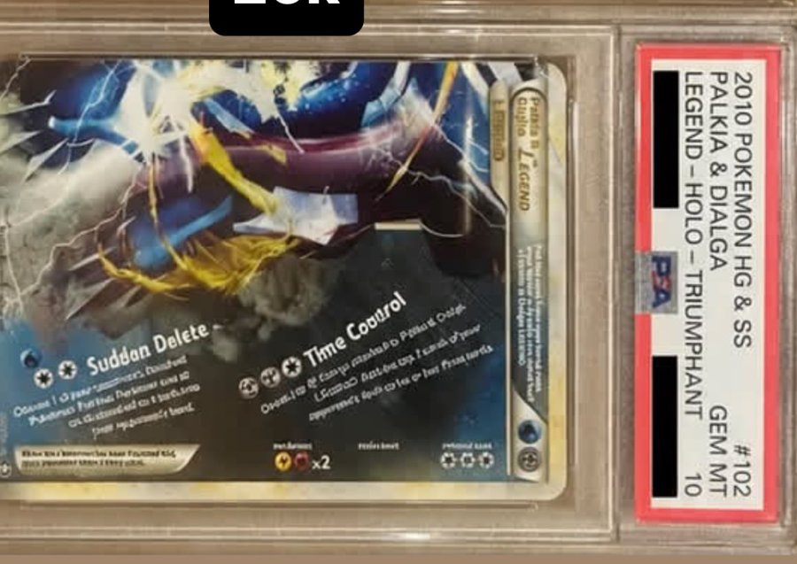 Palkia & Dialga PSA GEM MT 10