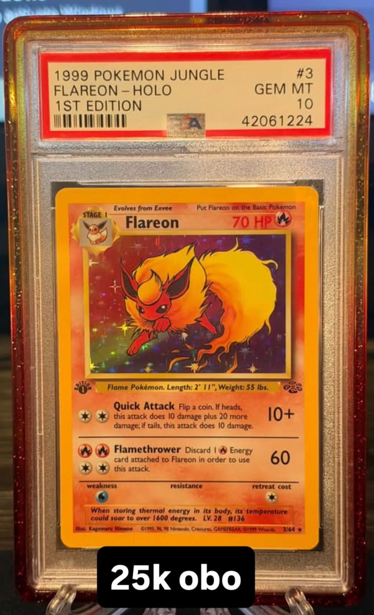 Flareon PSA GEM MT 10