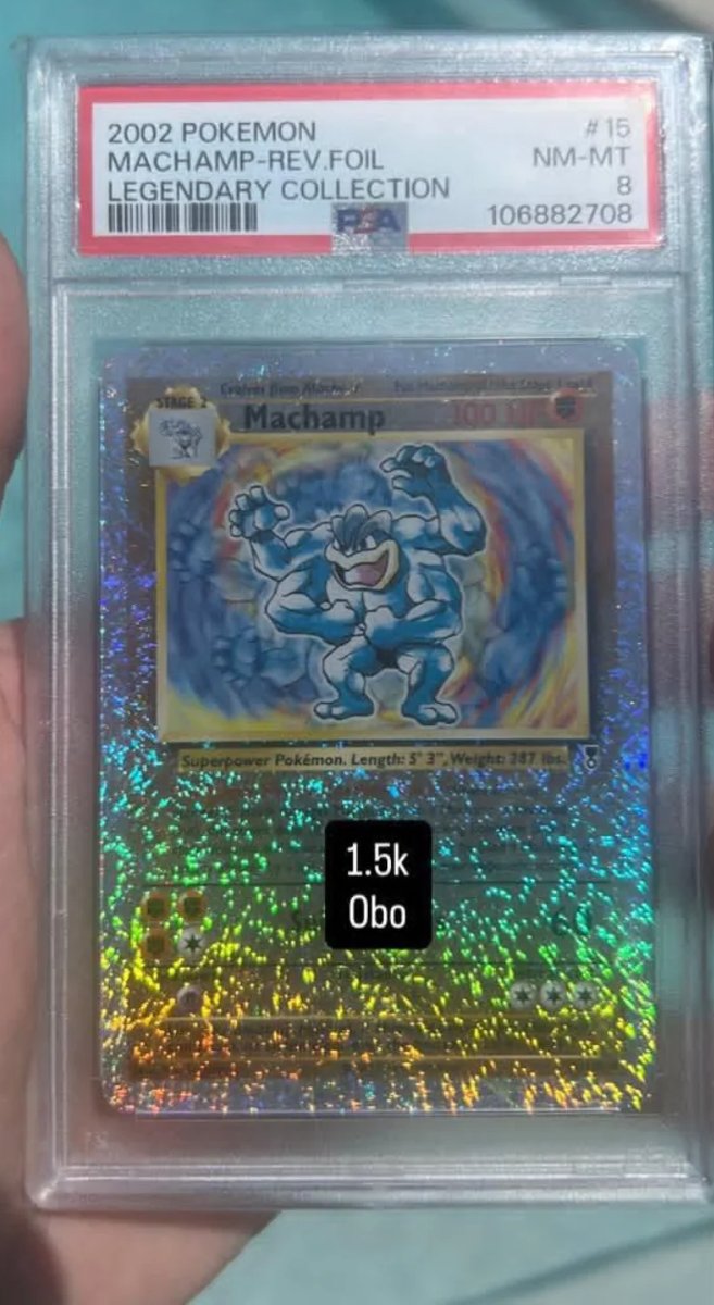 Machamp PSA NM-MT 8