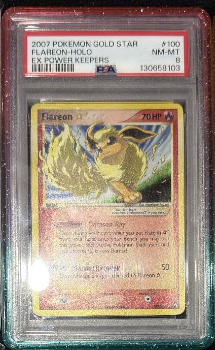 Flareon PSA NM-MT 8
