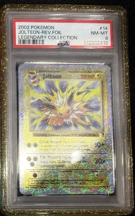 Jolteon-Rev.foil PSA NM-MT 8