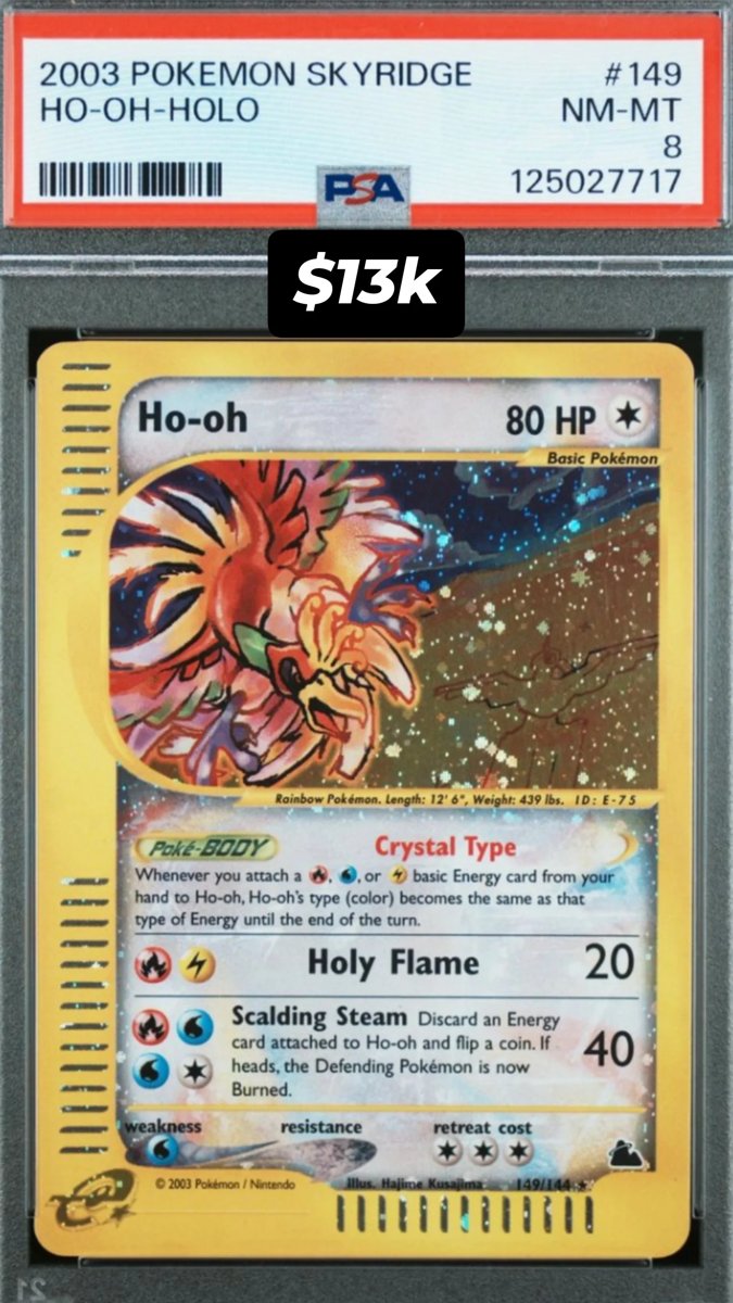 Ho-oh PSA NM-MT 8
