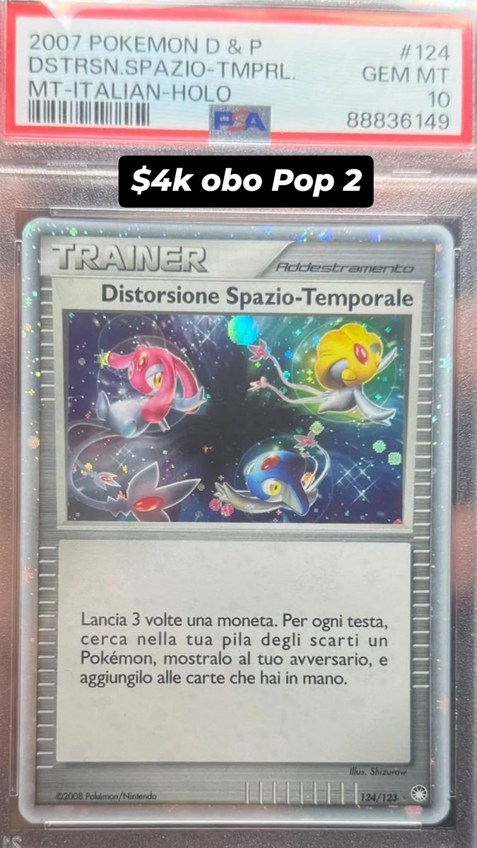 Dstrsn.spazio-Tmprl. PSA GEM MT 10
