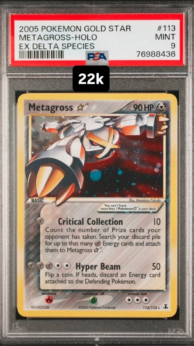Metagross PSA MINT 9