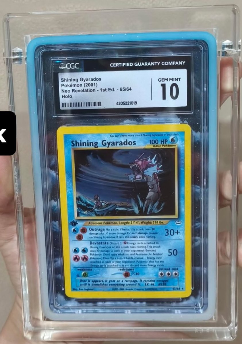 Shining Gyarados CGC GEM MINT 10