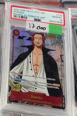 Shanks PSA GEM MT 10
