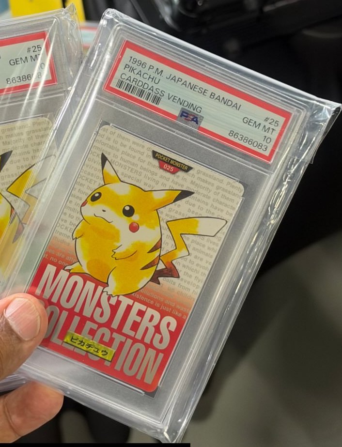 Pikachu PSA GEM MT 10