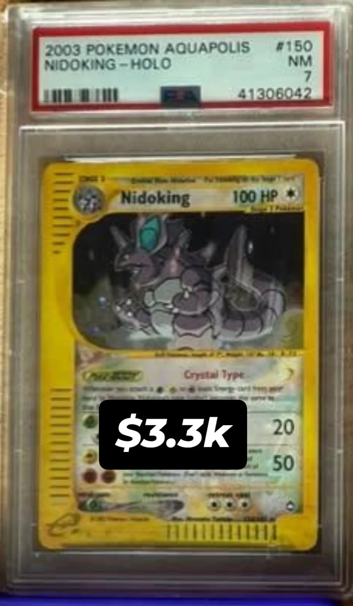 Nidoking PSA NM 7