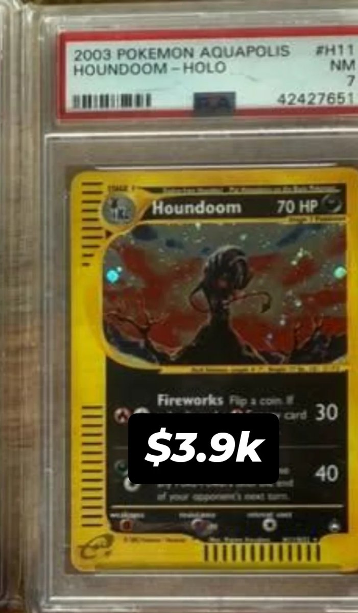 Houndoom PSA NM 7