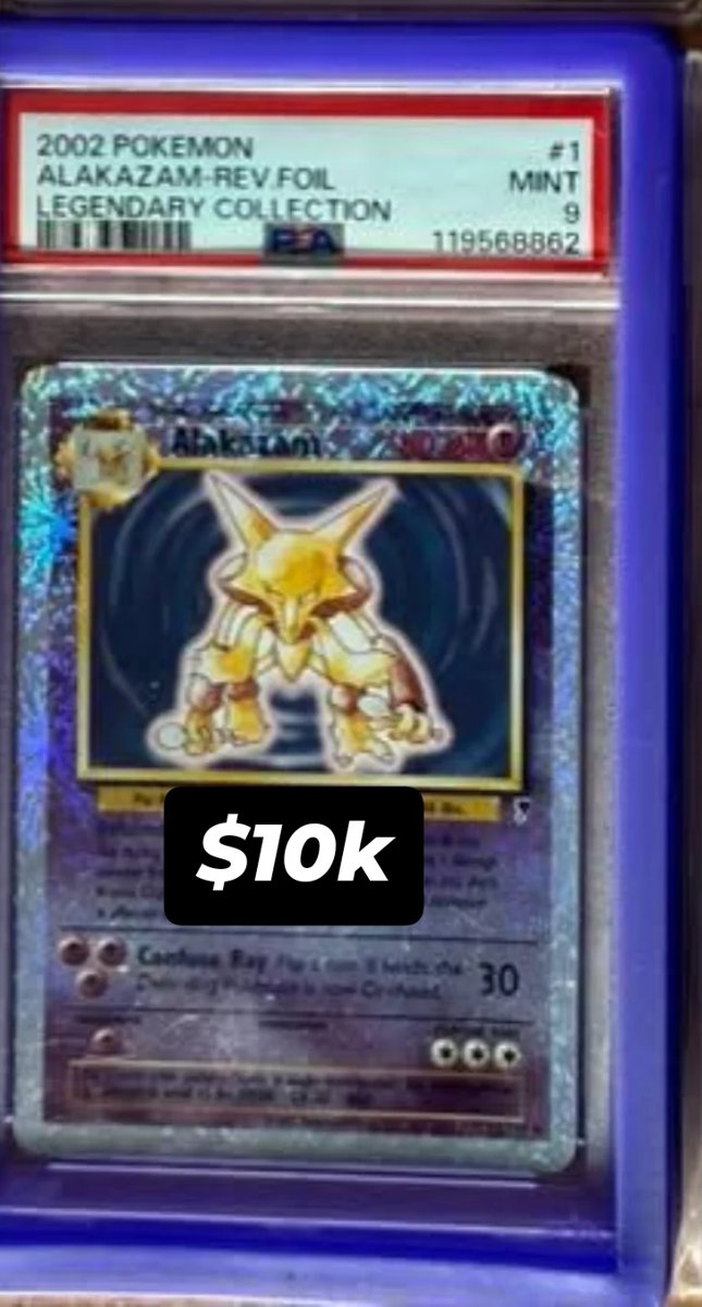 Alakazam PSA MINT 9