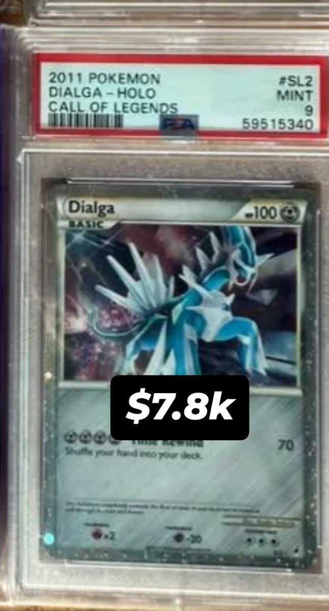 Dialga PSA MINT 9