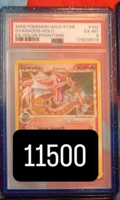 Gyarados PSA EX-MT 6