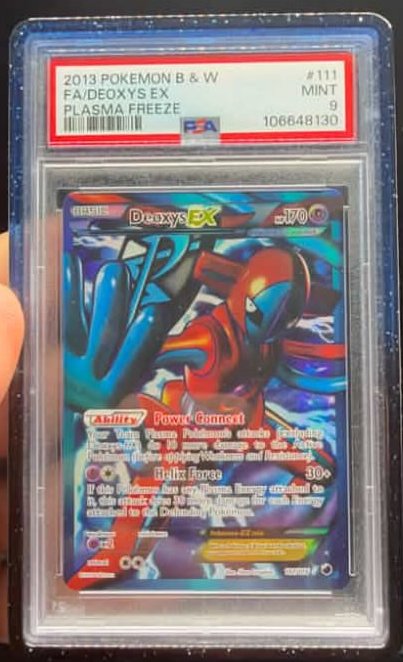 Deoxys EX PSA MINT 9