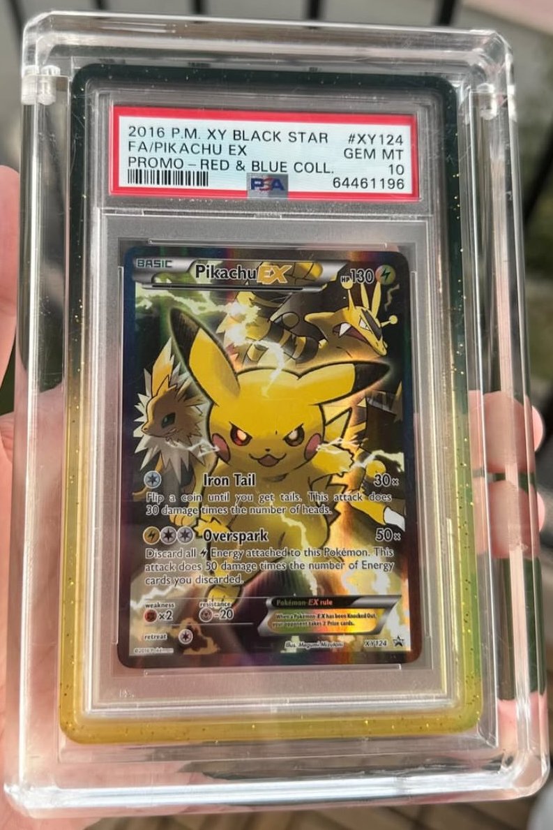 Pikachu EX PSA GEM MT 10