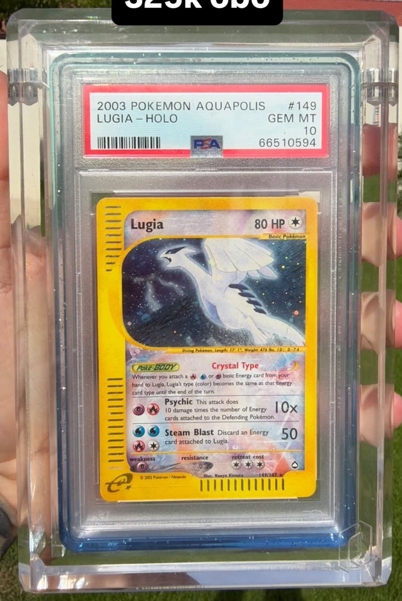 Lugia PSA GEM MT 10