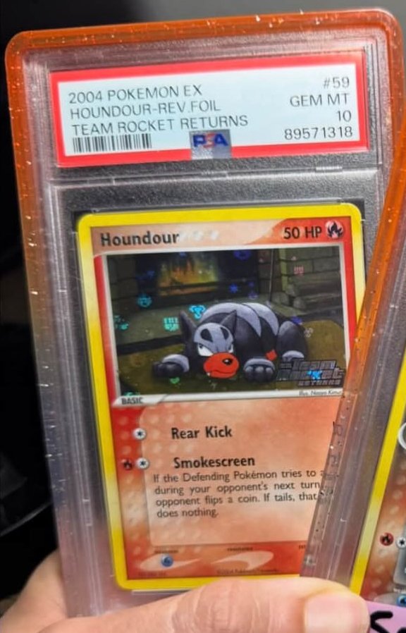 Houndour PSA GEM MT 10