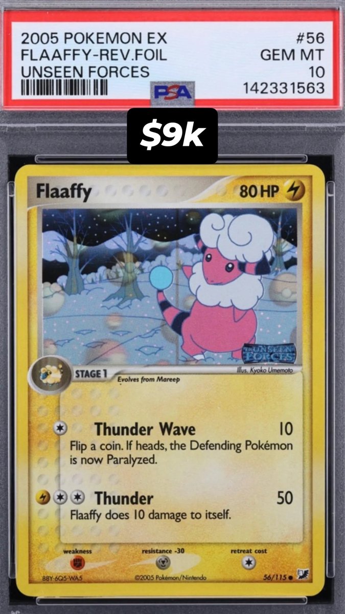 Flaaffy PSA GEM MT 10