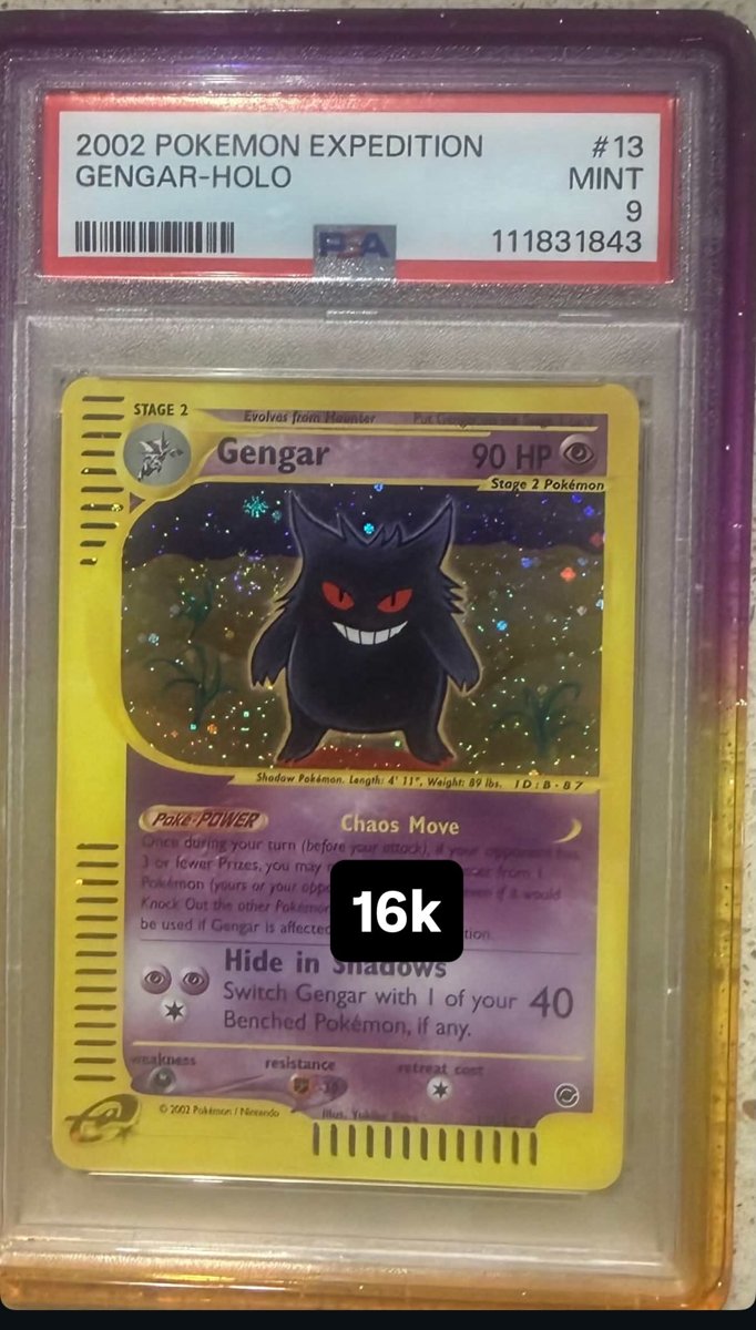 Gengar PSA MINT 9