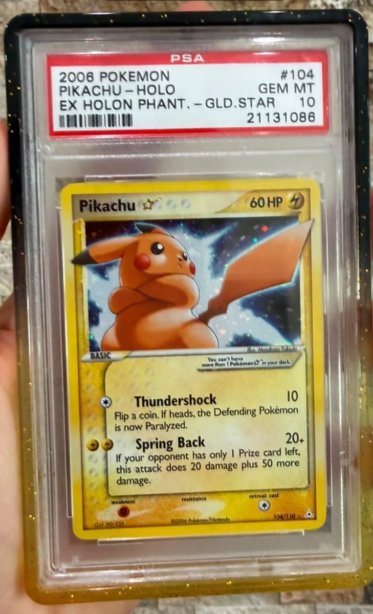 Pikachu PSA GEM MT 10