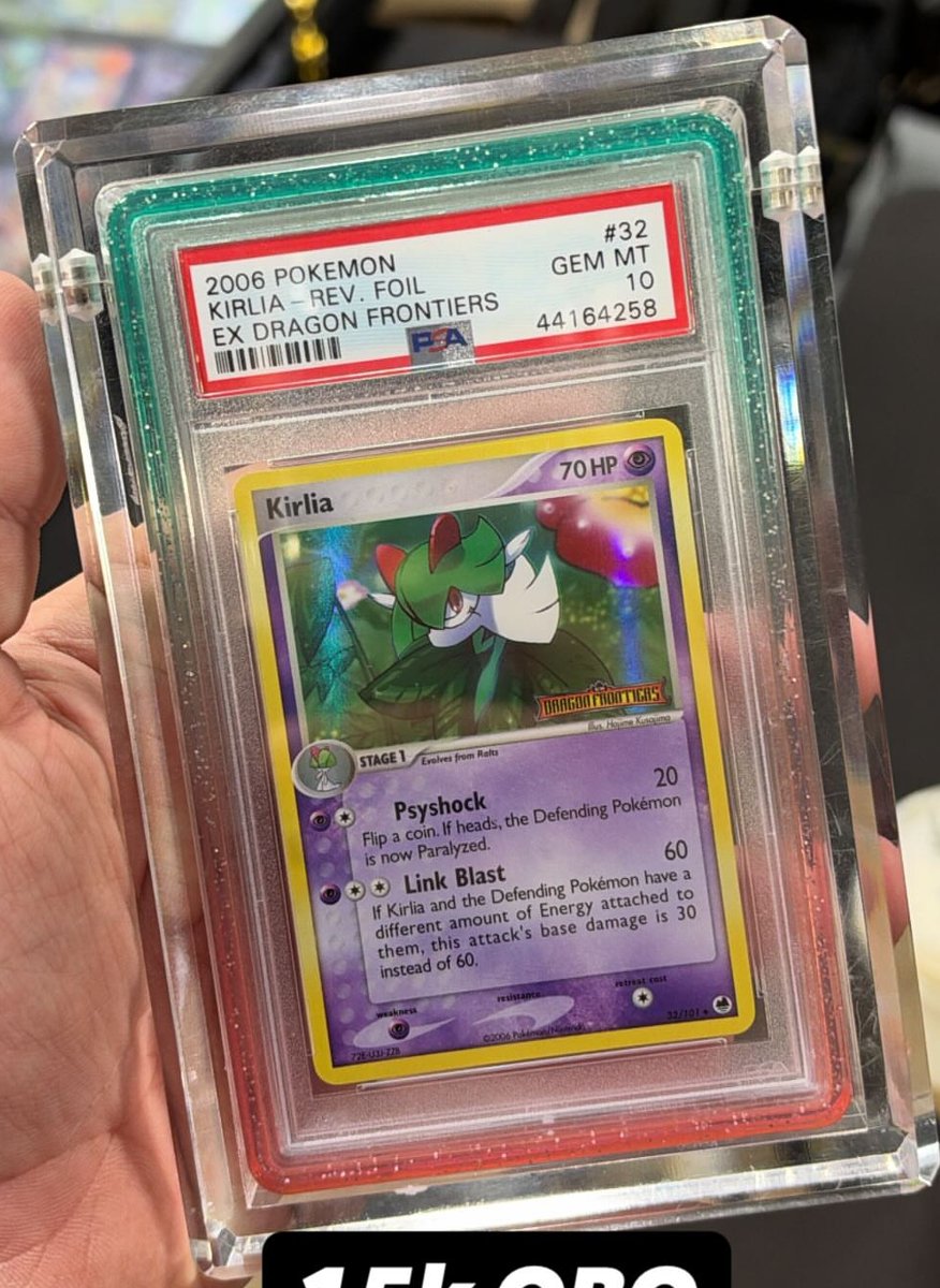 Kirlia PSA GEM MT 10