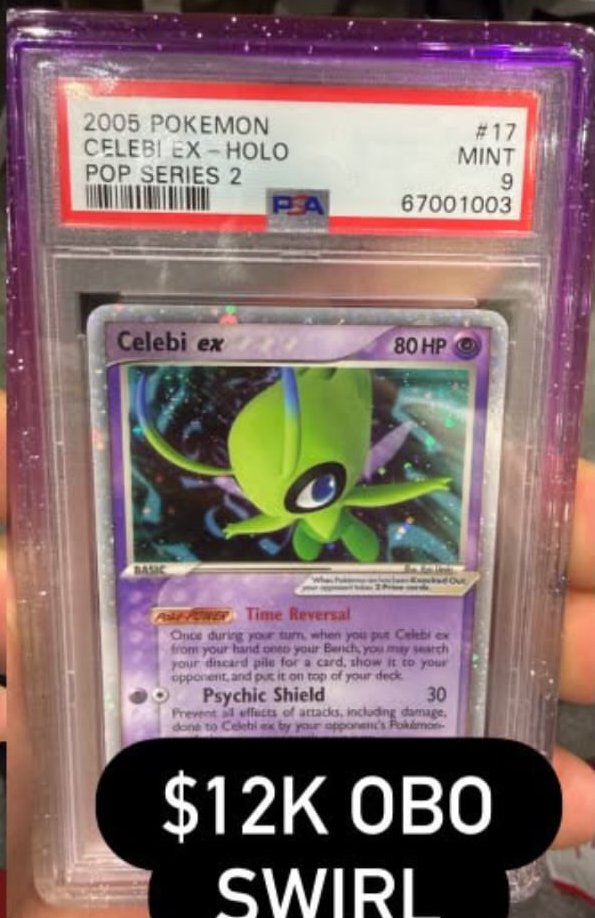 Celebi EX PSA MINT 9