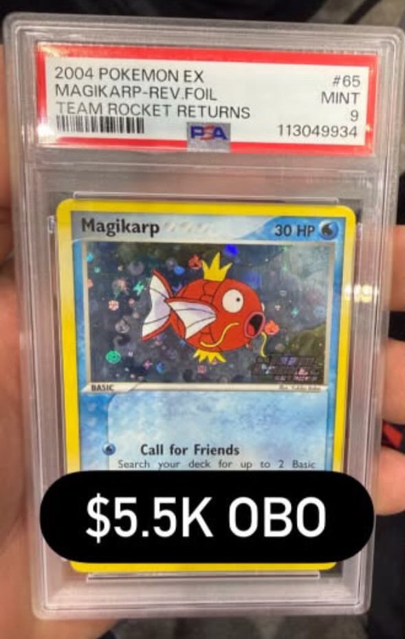Magikarp PSA MINT 9