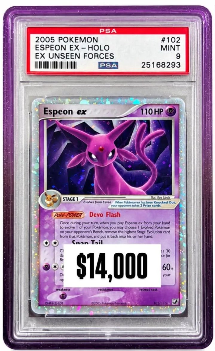Espeon EX PSA MINT 9
