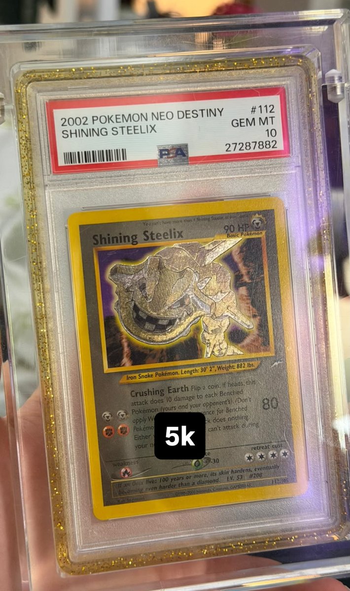 Shining Steelix PSA GEM MT 10