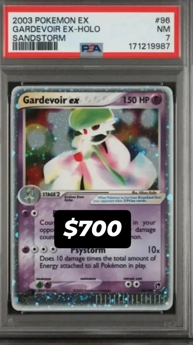 Gardevoir EX PSA NM 7